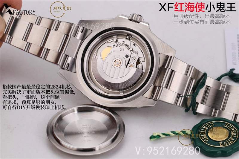 XF厂劳力士红海使小鬼王126600复刻表做工怎么样-复刻表