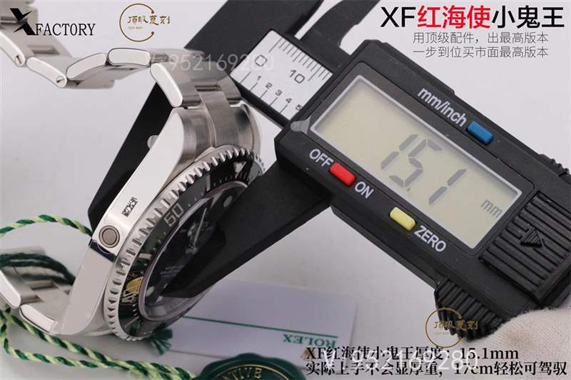 XF厂劳力士红海使小鬼王126600复刻表做工怎么样-复刻表