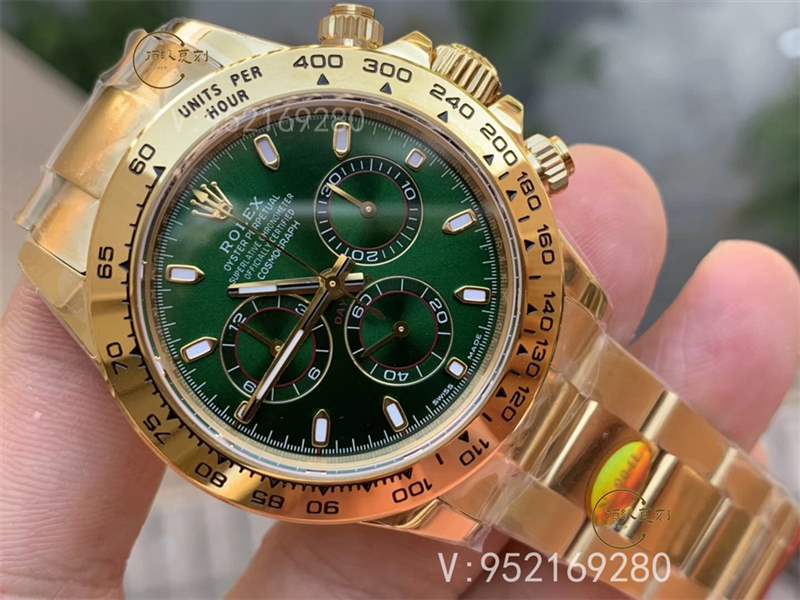 N厂劳力士迪通拿金绿迪m116508复刻表值得入手吗-复刻表