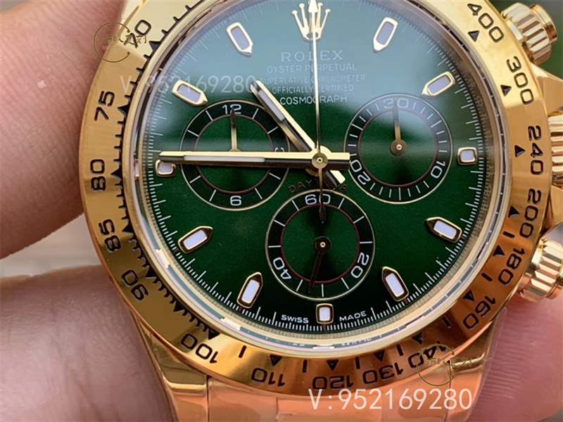 N厂劳力士迪通拿金绿迪m116508复刻表值得入手吗-复刻表