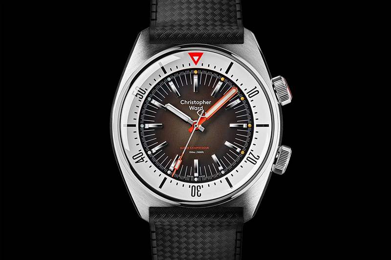小众运动手表Christopher Ward C65超级压缩机-复刻表