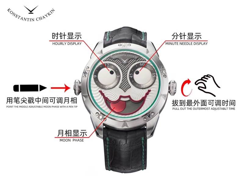 v9厂复刻Konstantin Chaykin俄罗斯小丑腕表值得入手吗?-复刻表