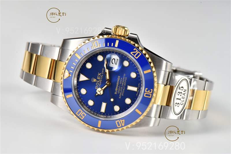 C厂(Clean厂)劳力士间金蓝水鬼复刻表3135机芯做工怎么样-复刻表