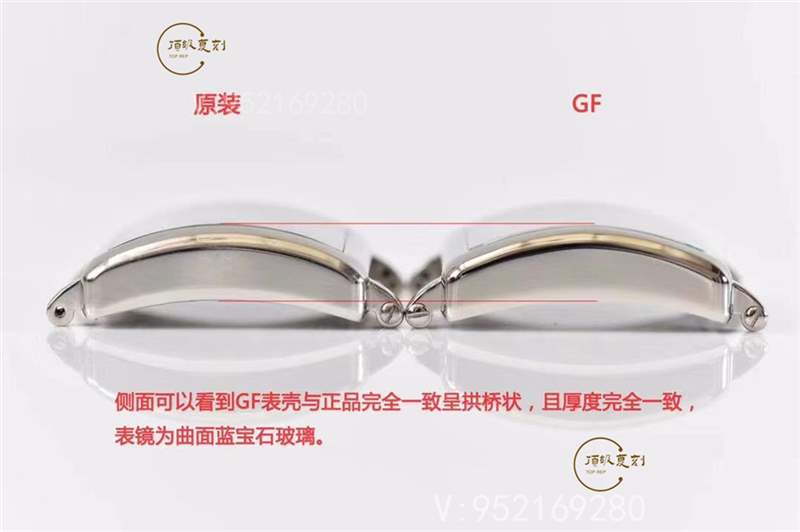 GF厂法穆兰(法兰克穆勒)6002石英女士复刻表真假对比-复刻表