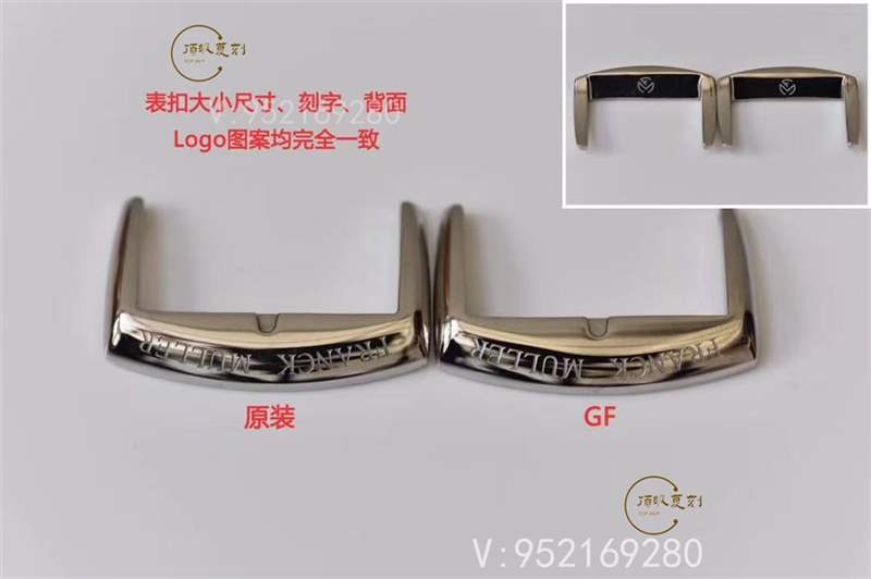 GF厂法穆兰(法兰克穆勒)6002石英女士复刻表真假对比-复刻表