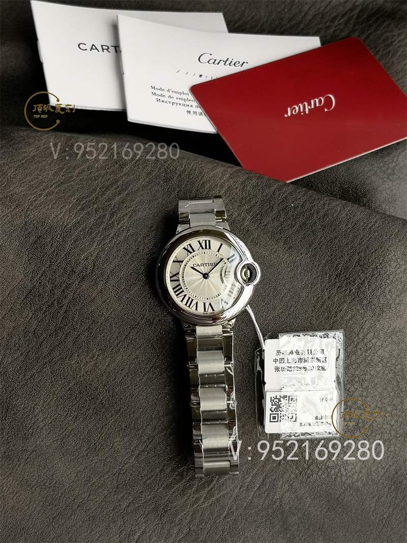 V6厂蓝气球-V6厂卡地亚33mm石英蓝气球W6920084复刻表做工怎么样-复刻表