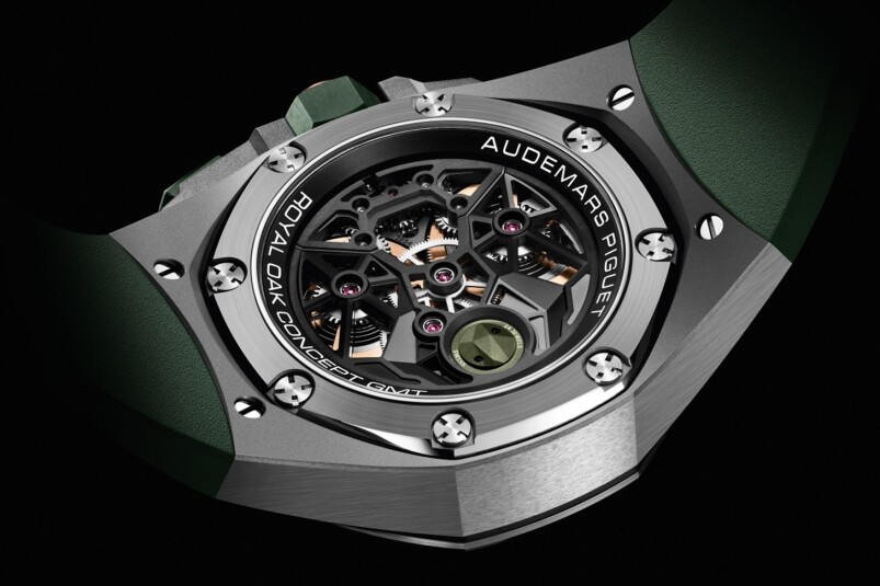 AP Royal Oak Concept Flying Tourbillon GMT 价钱介绍 Audemars Piguet爱彼Royal Oak Concept Flying Tourbillon GMT|极型绿陶瓷登场-复刻表