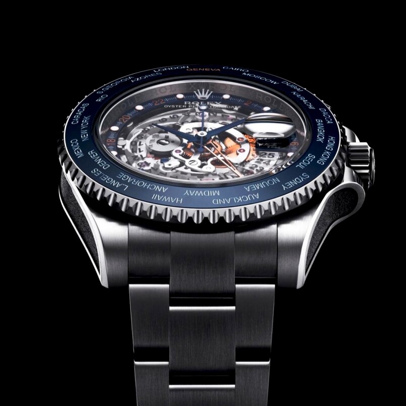 Artisans de Genève GMT-Master II 超型客制劳力士 | 定制GMT-Master II透视表盘加表圈大变身-复刻表