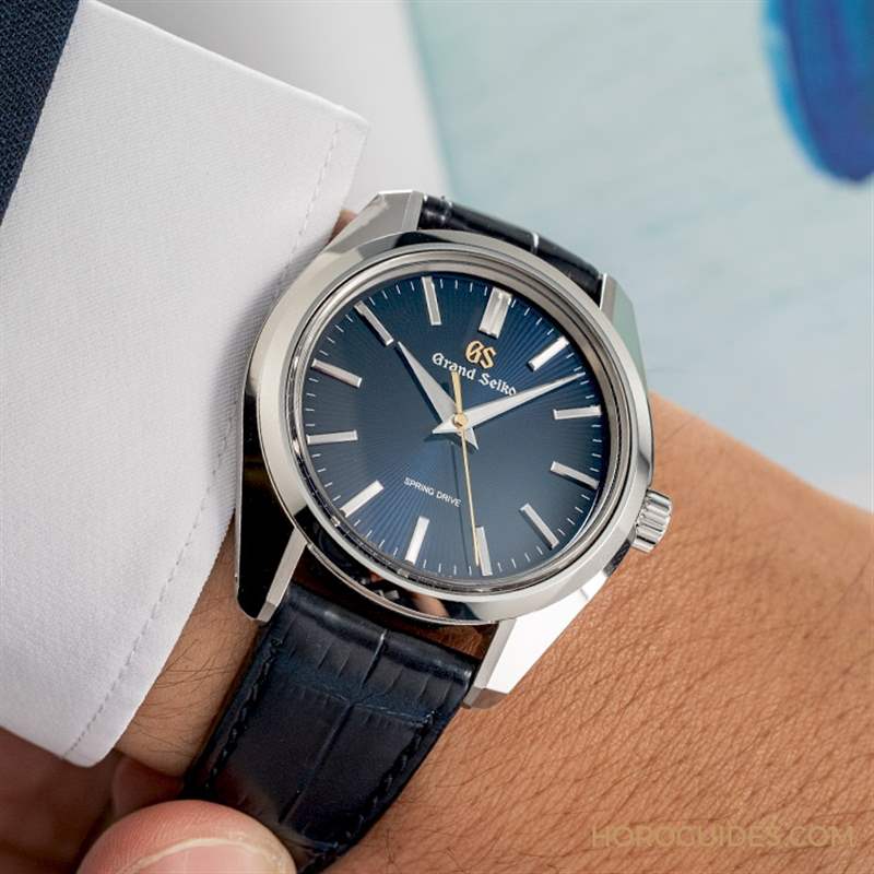GRAND SEIKO - 【GS Talks】Grand Seiko绝美冰蓝面： 44GS周年纪念表款SLGH013、SBGY009