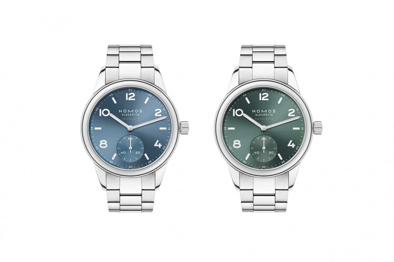 NOMOS Glashütte 全新Club Sport neomatik 腕表｜推出焕然一新的尺寸和配?设计