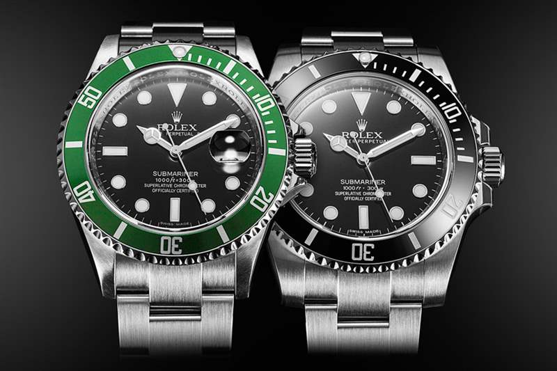 劳力士Submariner 116610LV在绿色手表评论-复刻表
