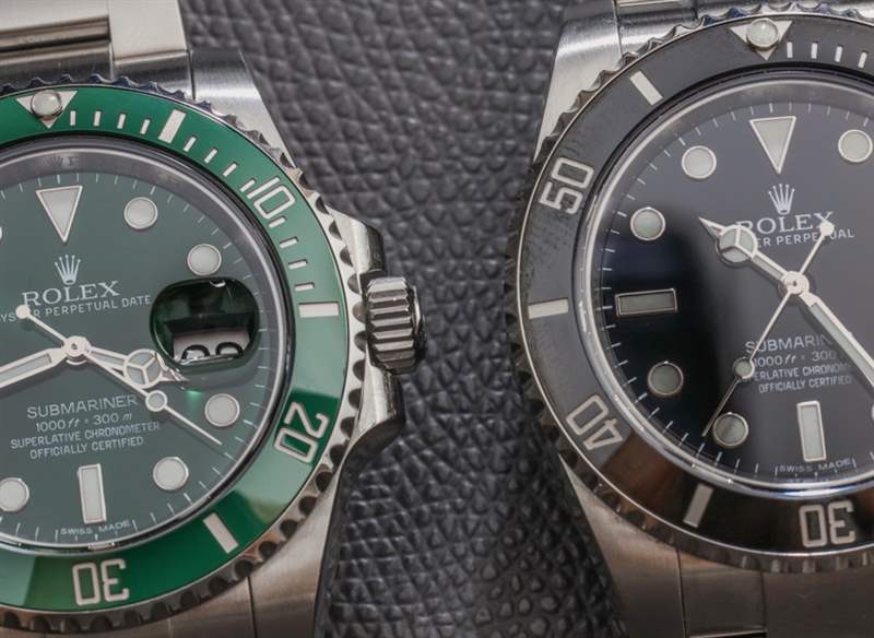 劳力士Submariner 116610LV在绿色手表评论-复刻表