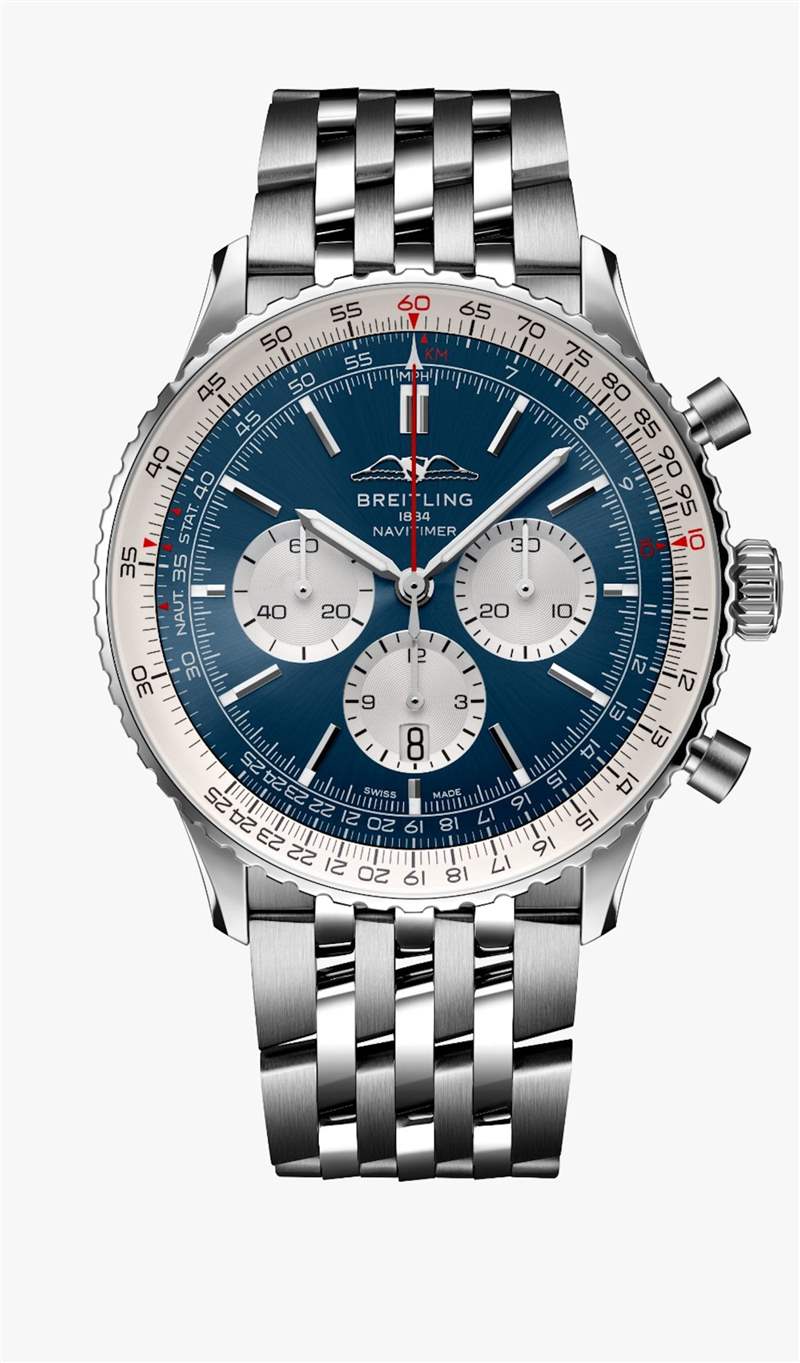 Breitling航空经典Navitimer70周年联乘国泰GMT腕表限量200枚-复刻表