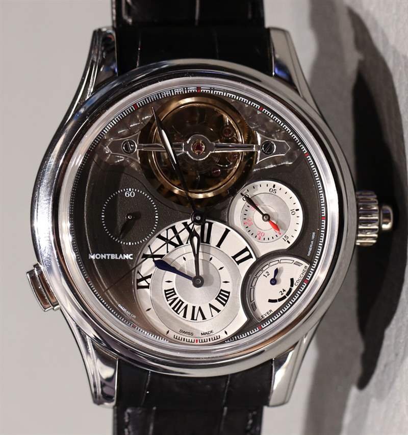 万宝龙Villeret 1858 ExoTourbillon计时腕表上手体验-复刻表