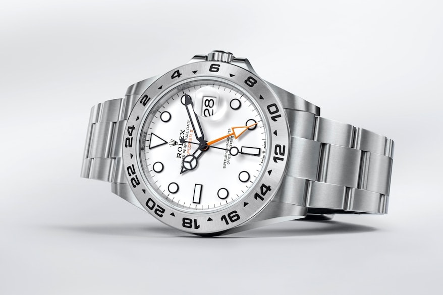 Explorer II 侧放。