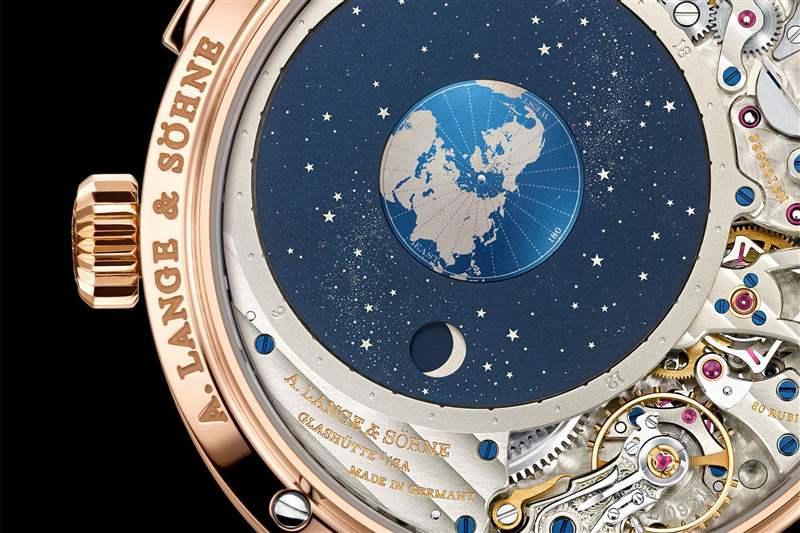 Lange & S?hne Richard Lange Perpetual Terraluna，后视图