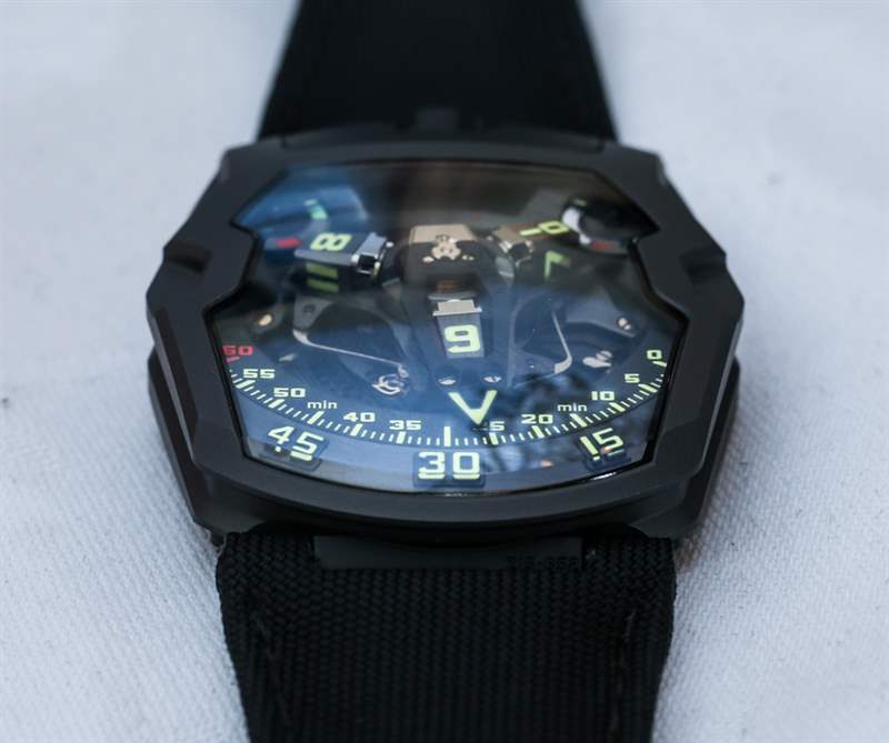 URWERK UR-210Y黑鹰手表动手实践-复刻表