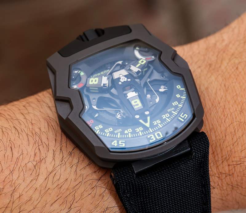 URWERK UR-210Y黑鹰手表动手实践-复刻表