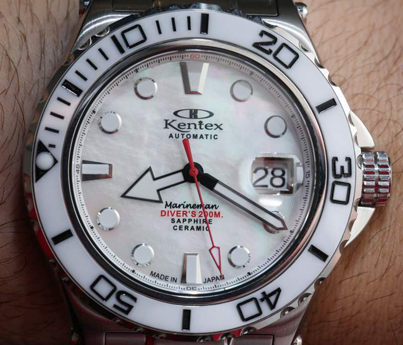 Kentex Marineman蓝宝石陶瓷腕表上手体验-复刻表