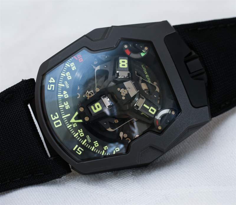 URWERK UR-210Y黑鹰手表动手实践-复刻表