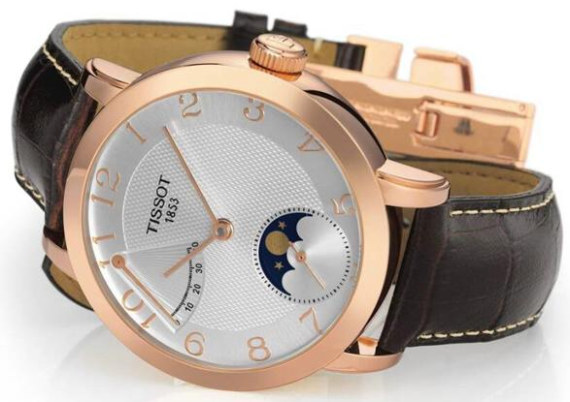 Tissot Sculpture Line Moonphase 2 天梭雕塑线月相“宝玑宝宝”腕表-复刻表