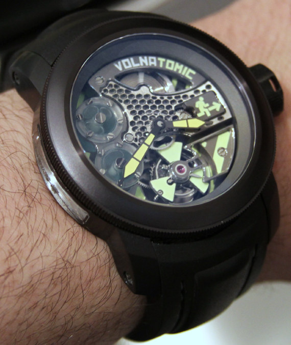 Volnatomic Tourbillon Watch Volna Volnatomic放射性艺术表盘的手表-复刻表