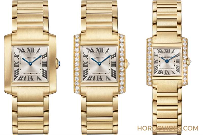 CARTIER - 法国坦克回来了！ Cartier Tank家族唯一链带表款Tank Fran?aise改版回归