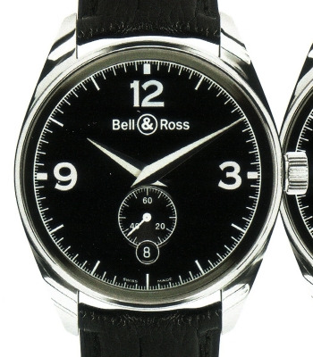 13145 Bell & Ross 2010年复古原装和军官手表-复刻表