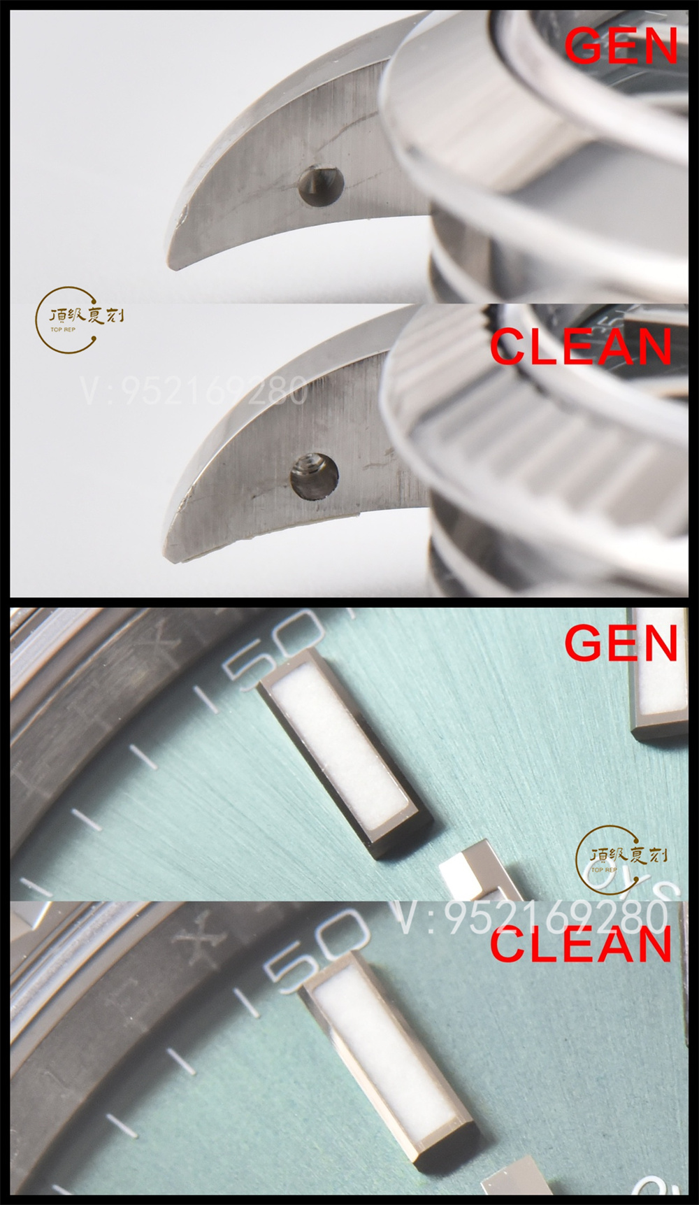 Clean厂C厂薄荷绿日志41mm对比正品怎么样,C厂薄荷绿日志真假对比评测-复刻表