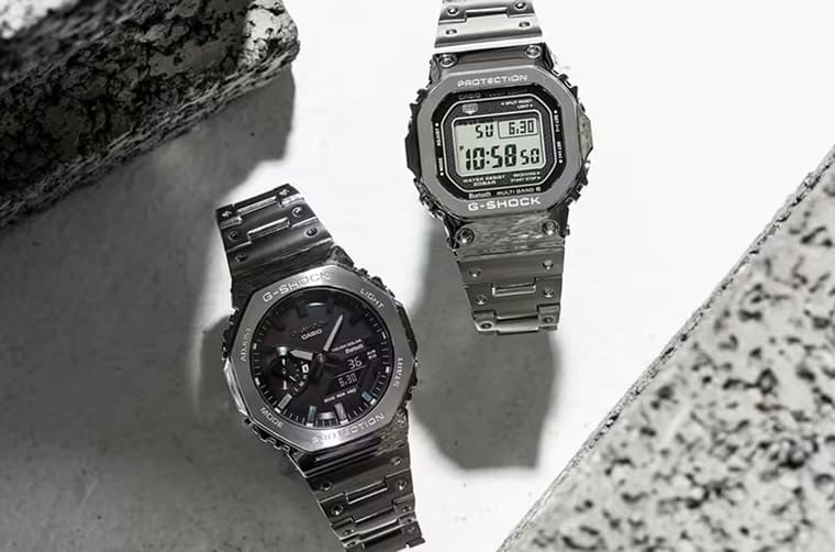 秒懂全金属G-SHOCK人气最旺代表作四大亮点-复刻表