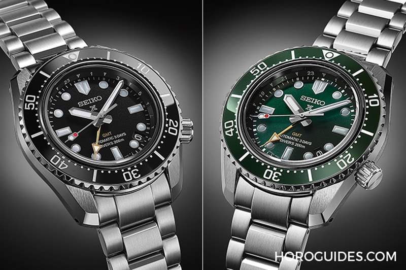 Seiko Prospex系列首次推出全新三日链机械GMT潜水表-复刻表