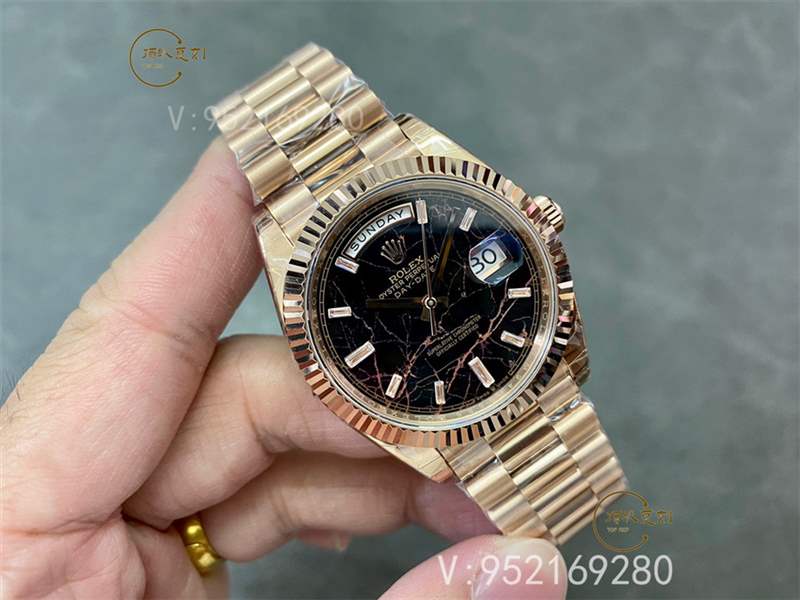 GS厂新品劳力士配重壳DD星期日历型做工怎么样,重量对版吗-复刻表