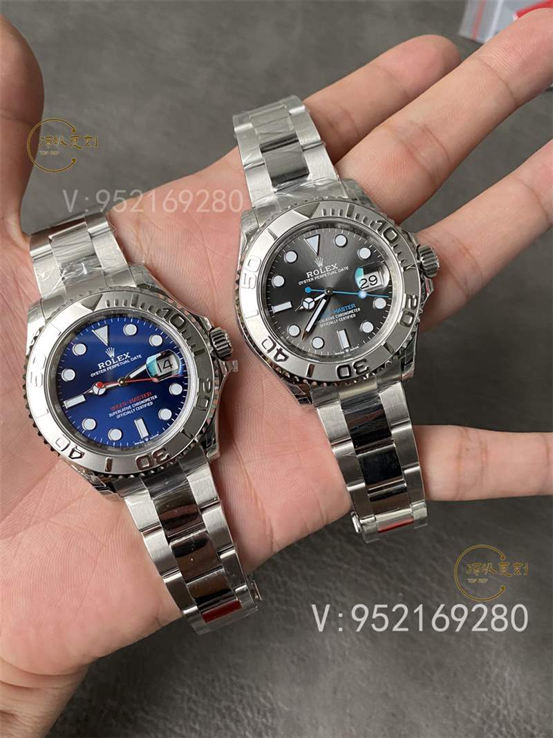 VS厂新品劳力士40灰/蓝游艇丹东3235机芯做工比C厂游艇好吗-复刻表