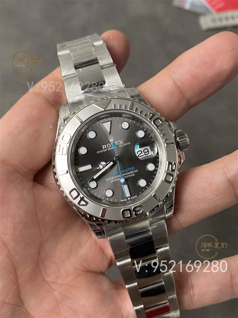 VS厂新品劳力士40灰/蓝游艇丹东3235机芯做工比C厂游艇好吗-复刻表