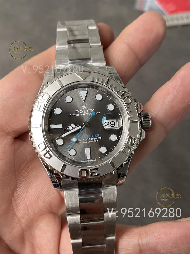 VS厂新品劳力士40灰/蓝游艇丹东3235机芯做工比C厂游艇好吗-复刻表