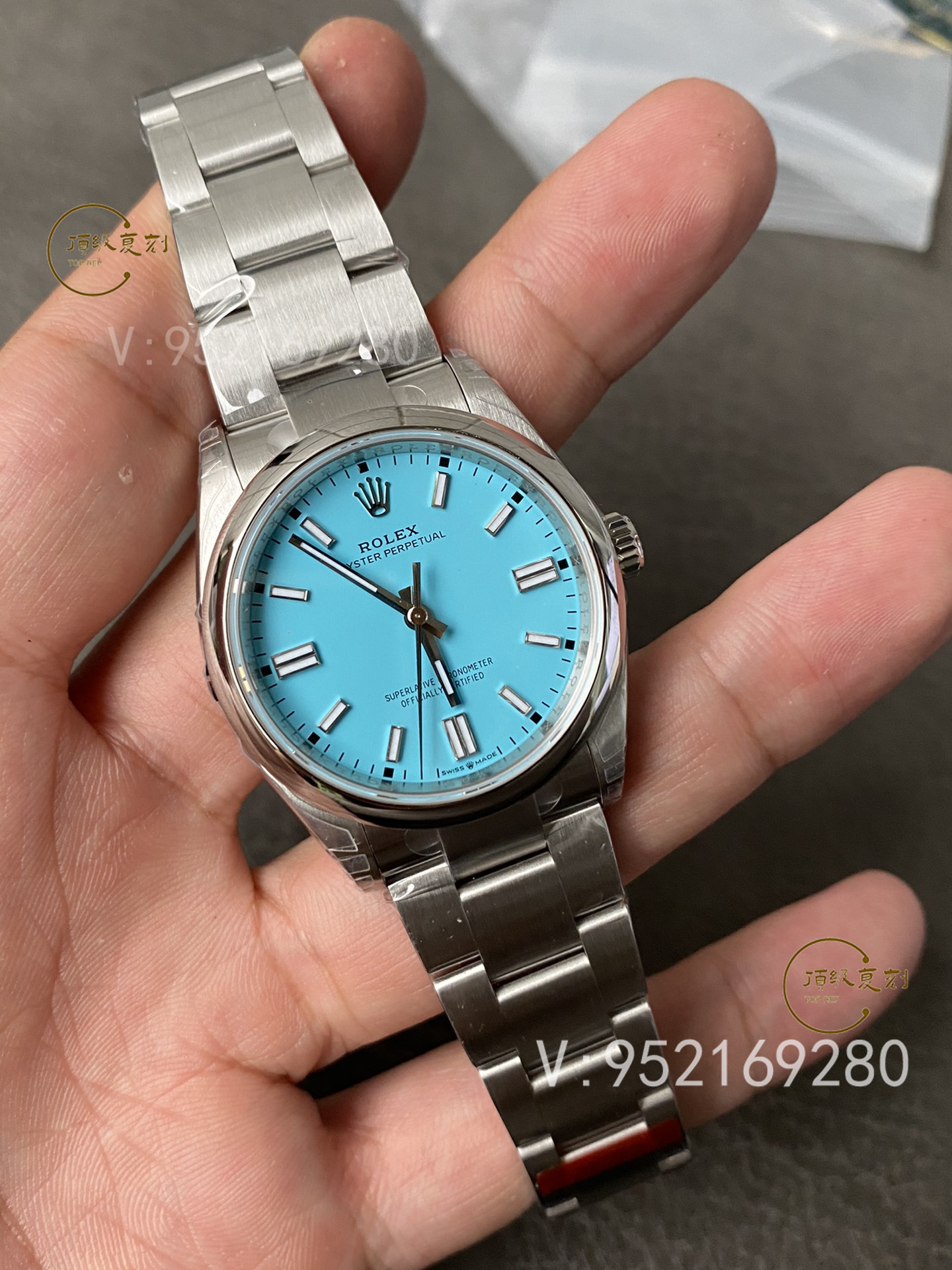 VS厂劳力士36mm蚝式恒动型蒂芙尼蓝做工怎么样,超越EW厂-复刻表