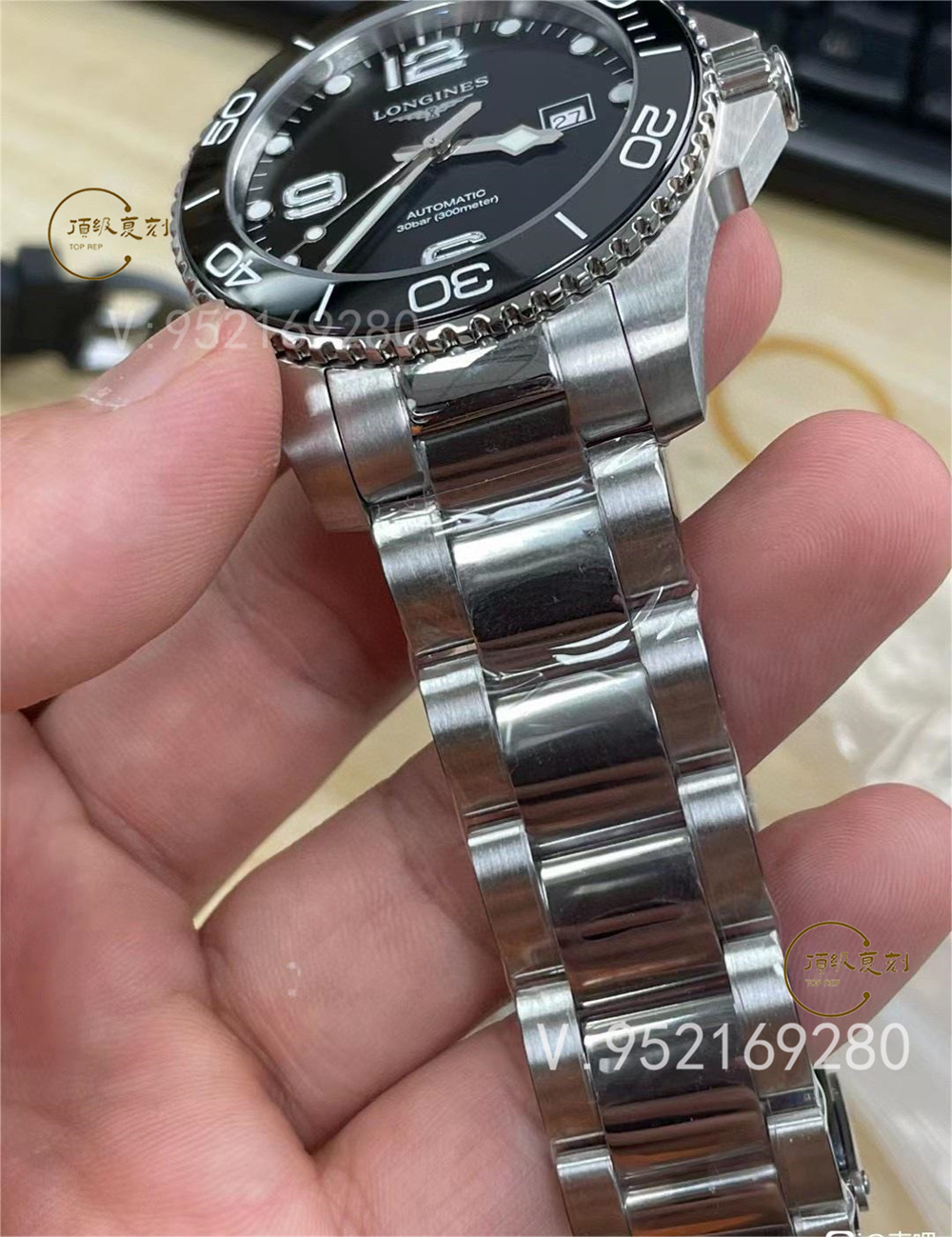 VS厂(SBF厂)浪琴康卡斯43mm做工怎么样对比ZF厂康卡斯那个好-复刻表