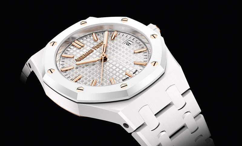 AUDEMARS PIGUET - 白色陶瓷版！ 爱彼皇家橡树34毫米自动上链腕表雪白登场