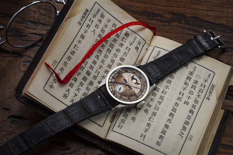 极罕百达翡丽天价成交创纪录末代皇帝溥仪珍藏世上仅8枚-复刻表