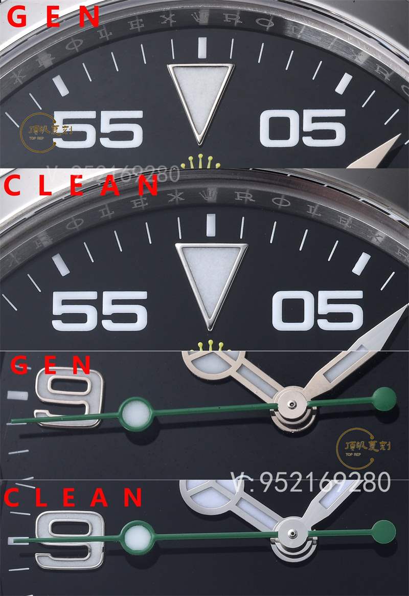 Clean厂C厂劳力士空霸126900做工对比正品会一眼假吗-复刻表
