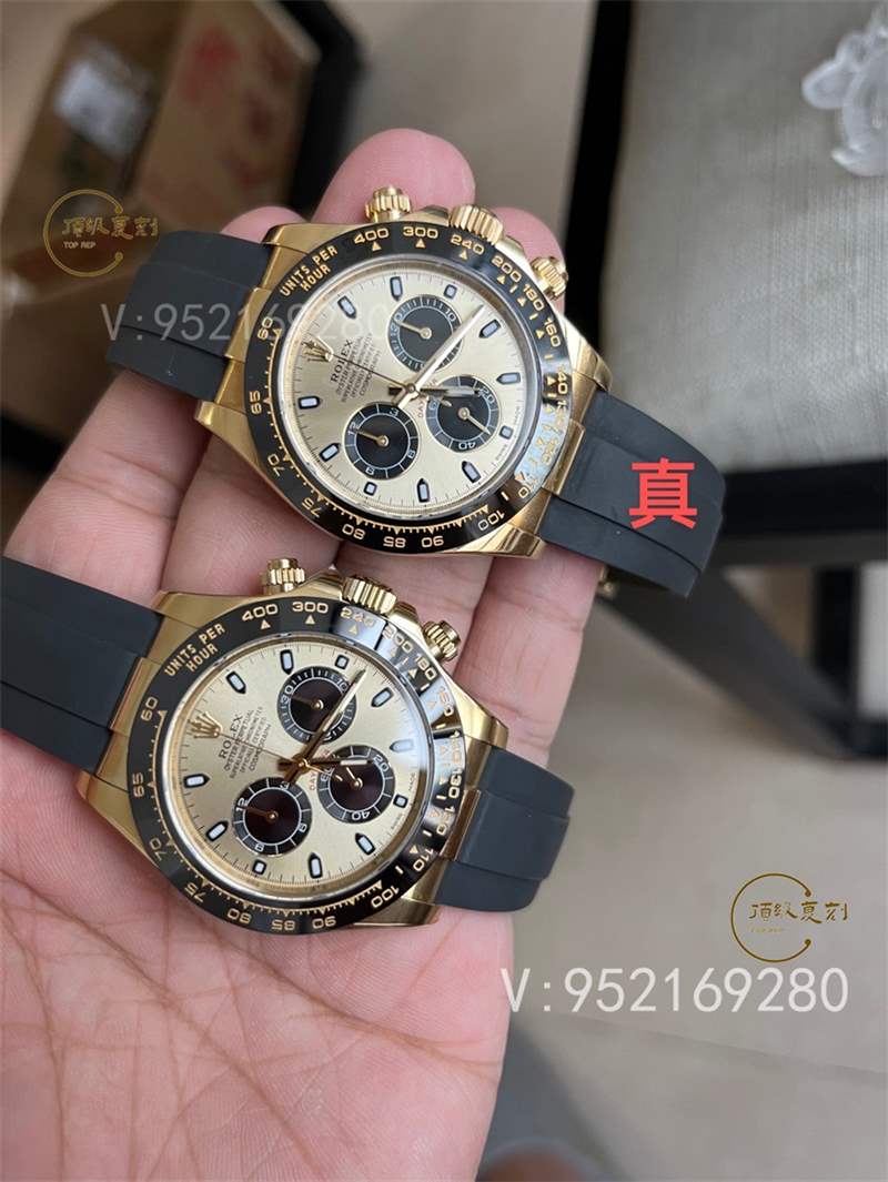 C厂余文乐真假对比,Clean厂劳力士余文乐4130做工对比正品一眼假吗-复刻表