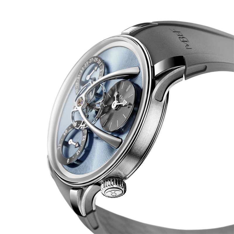 MB&F推出2枚Legacy Machine Split Escapement EVO悬浮摆轮腕表 MB&F推出2枚Legacy Machine Split Escapement EVO悬浮摆轮腕表-复刻表