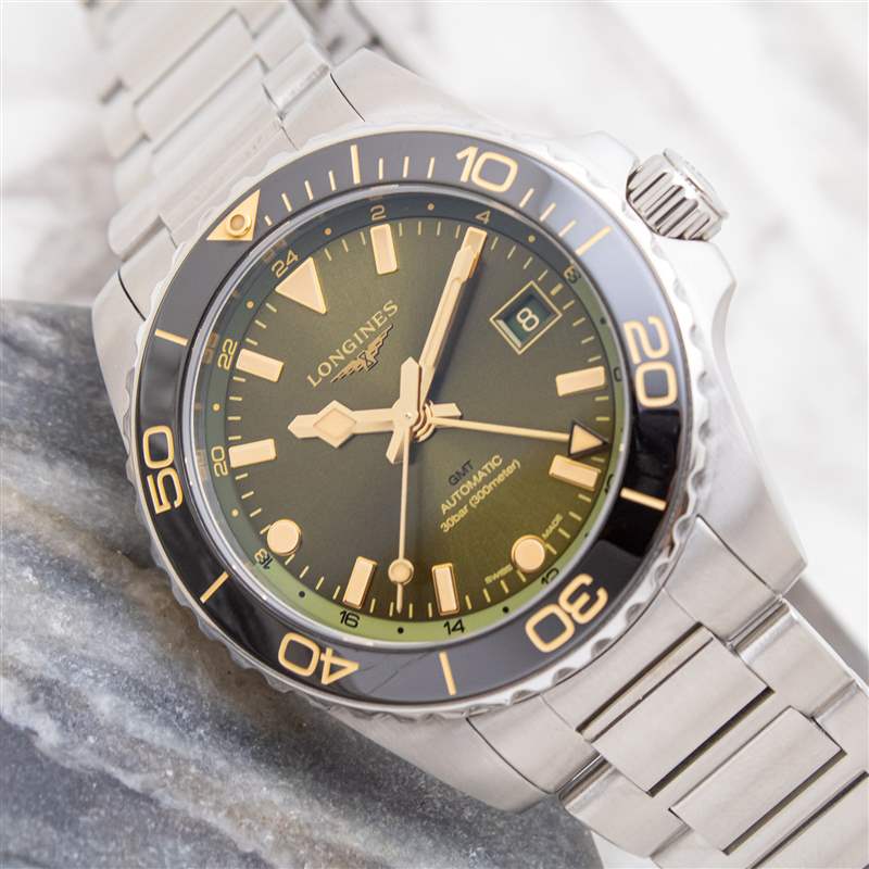 首次上手体验:浪琴表Hydroconquest GMT腕表-复刻表