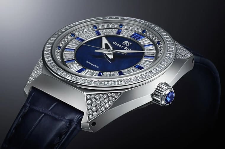 GRAND SEIKO Spring Drive结合高级珠宝工艺诠释「白狮」般的王者气势-复刻表