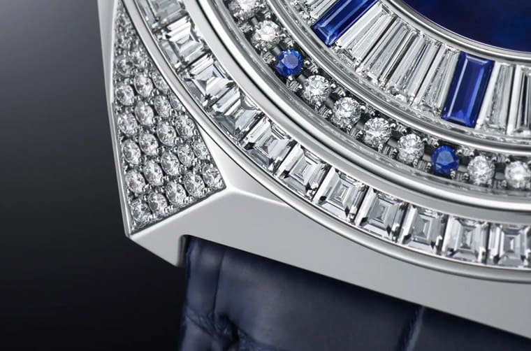 GRAND SEIKO Spring Drive结合高级珠宝工艺诠释「白狮」般的王者气势-复刻表