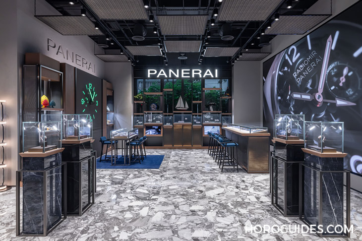 OFFICINE PANERAI - Panerai全新概念店进驻台北东区新地标Diamond Towers