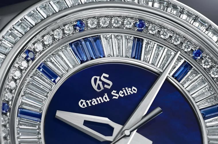 GRAND SEIKO Spring Drive结合高级珠宝工艺诠释「白狮」般的王者气势-复刻表