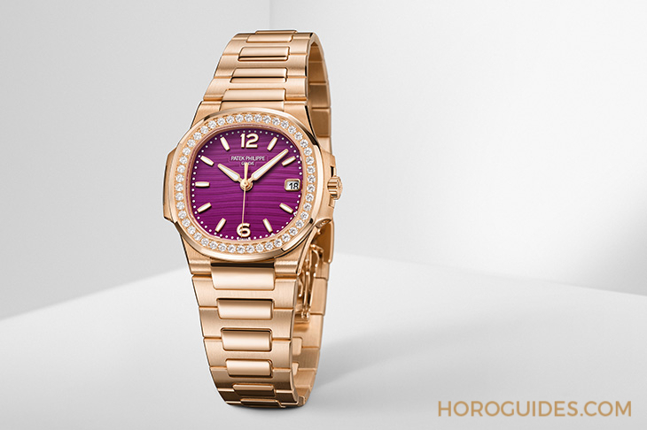 PATEK PHILIPPE - Ladies First！ 百达翡丽最新Aquanaut Luce「彩虹」三问表与Nautilus织纹复合表带