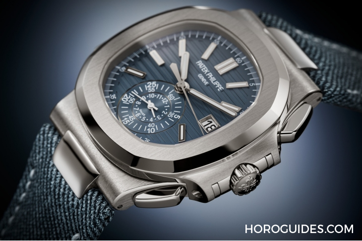 PATEK PHILIPPE - 乳光蓝灰面活力风，复杂功能运动表齐换色｜PATEK PHILIPPE Nautilus、Aquanaut新款