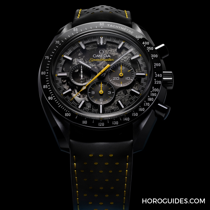OMEGA - 月球暗面翻新、加装火箭指针｜OMEGA新款Speedmaster Dark Side of the Moon登场